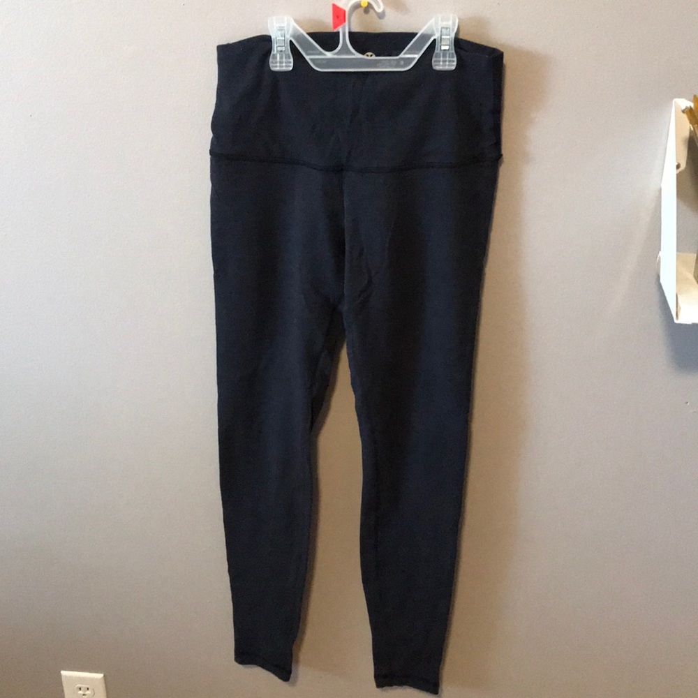 Navy blue lulu lemon leggings (super soft)